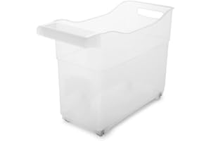 TIENDA EURASIA® Organizador de Cocina - Carritos de Almacenaje con Ruedas - Ideal para Organizar la Cocina o Baño de una Forma Rápida y Sencilla - 38 x 16 x 27cm (Pequeño)