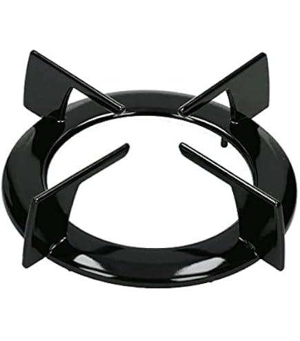 Griglia Tonda Per Piano Cottura A Gas Compatibile Con Indesit Ariston, Diametro 190 Mm, Altezza 46 Mm, 4 Pioli, P0285/1