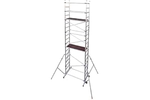 Echafaudage domestique - Hauteur de travail maximale de 6.46m - PN/CLA