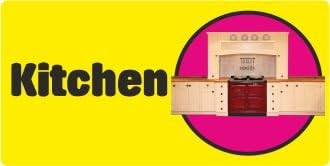 Advanced Printing Dementia Friendly Self-adhesive Kitchen sticker sign for Alzheimers and Partially Sighted (standard (250x125mm))