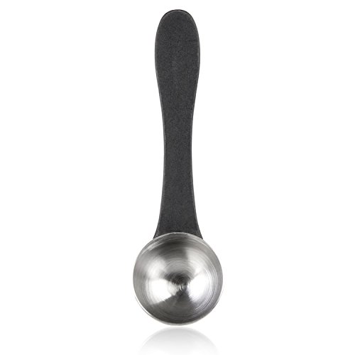 Wenco 512206 Kaffeemesslöffel, Edelstahl, silber / schwarz, 15 x 4.5 x 2.5 cm - 3