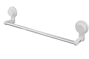 VET ITALY Vetrineinrete® Porta asciugamani da parete con ventosa appendi asciugamano a muro accessorio da bagno