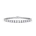 Produktbild Diamant im Stardust-Schliff Damen-Armband - 19cm - Silber - Weißgold