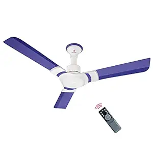 Ottomate Sense Connect Smart BLDC with Remote 3 Blade 1200 MM High Speed Ceiling fan (Sapphire Blue, Pack of 1)