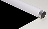fondos de pantalla blancos lisos MUCHAS MEDIDAS Y COLORES Fondo DE Vinilo DE Doble Cara Negro Blanco 200CMX600CM