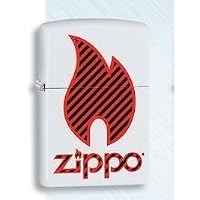 ZIPPO LIGHTER "WHITE MATTE 28771" BY MAKBROS (LIMITED EDITION FROM USA)