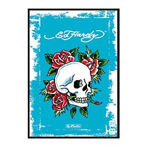 Preisvergleich Produktbild Ed Hardy Schulheft Lin.27 Skulls and Roses