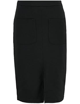 VERO MODA VMSPLIT Damen Bleistiftrock rock - black schwarz GR: 42