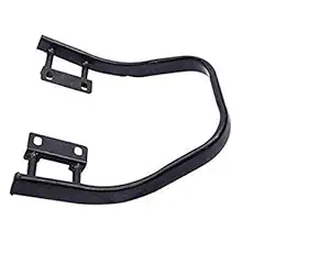 B.K Accessories Hero Splendor Metal Bike Rear Seat Handle Backrest, Black