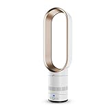 ♥ULTRA SILENCIOSO Y AHORRO DE ENERGÍA: la electricidad del ventilador sin cuchilla consume la mitad de la energía de un soplador convencional de ahorro de energía, y es un rendimiento estable, una vida útil más larga. Lo que hace que este ventilador sea muy silencioso, puede quedarse dormido en cualquier momento; ¡El ventilador sin hoja representa la mitad del consumo de energía de un ventilador tradicional ordinario!