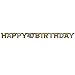 Produktbild Amscan 120204 2,4 m x 16 cm gold Celebration 40. Happy Birthday Prismatischer Buchstabe Banner