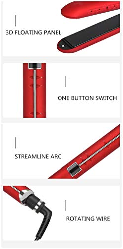 Fashion Hair Straightener Curler Bar Electric Professional Electric Splint Hairdressing Perm  Red 