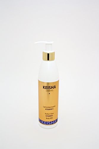 Keisha Cosmetics Lait Eclaircissant Skin Bleaching Whitening Brightening Vitamin E Perfect Extreme Glow Skin Lightening Milk Lotion 250ml - Mild Lightening - for sensitive skin