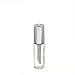 Angelakerry 20pcs 1.2ml Silver Lip Balm Cute Bottle Empty Cosmetic Container Tube Travel Gloss