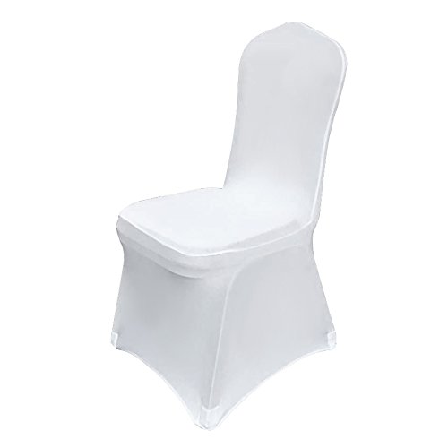Femor bi-elastic Stuhlhusse Stuhlbezug Stuhlüberzug Stretchhusse Hochzeit (50 Stück) - 4