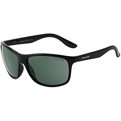Dirty Dog Quench adultos Wrap conducción gafas de sol en negro/verde polarizadas lente