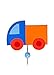 Children's Wooden Car & Lorry Themed Coat Hooks Wall Hooks for Boys Nursery or Bedroom