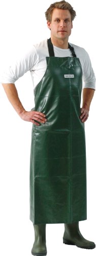 Gummischürze aus PVC weiß, ca 120 x 90 cm - 2