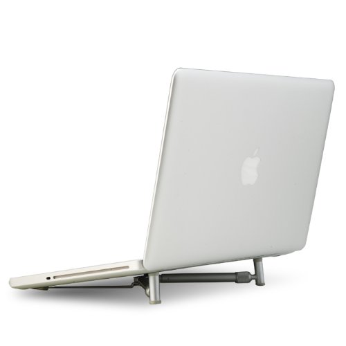 Ergonomic Aluminium Portabler kühlend X-Ständer Laptopständer Notebookständer für 12″-17″ Laptops, Notebook PC, MacBook - 6