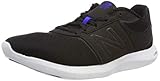 Material exterior: Sintético New Balance 415, Zapatillas Deportivas para Interior para Mujer, Negro (Phantom/UV Blue WB), 37.5 EU