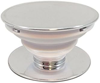 Pop Out Phone Grip and Stand,Dtryou Phone Socket Mobile Holder for your SmartphonesTablet (Silver)