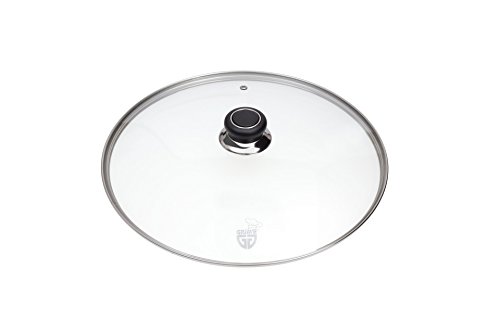 GRÄWE Glasdeckel 24 cm mit Edelstahlring