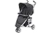 BabyStart 3 Wheeler Pushchair - Black and White.