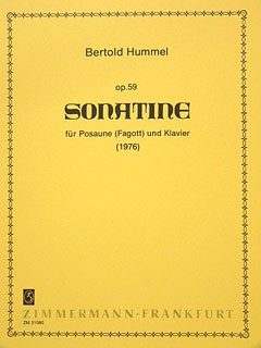 Preisvergleich Produktbild SONATINE OP 59 (1976)