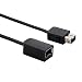Produktbild Harlls 3 Meter Verlängerungskabel Draht Game Extender Cord Classic Mini Controller Kabel für NES für Wii Controller - Schwarz