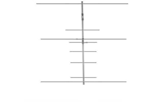Ailunce AY04 Yagi Antena Alta Ganancia 9.5dBi / 11.5dBi Dual Band 144 y 430 MHz Direccional Antena UHF Hembra Compatible HD1 Compatible con Retevis RT29 RT87 RT3S MD-380 UV-5R (1Pieza)