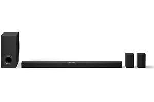 LG - S90TR - Barre de Son 7.1.3, 670 W, Dolby Atmos, DTS:X, Hi-ResAudio, 13 Haut-Parleurs, WOW Synergie