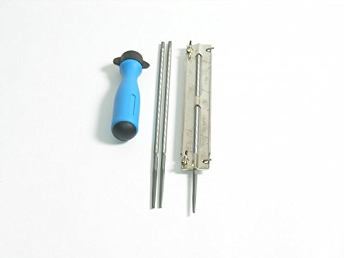 Preisvergleich Produktbild Feilenhalter Viala Hochfester Griff + 2 Ersatzfeilen 4,8mm