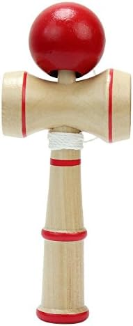 TYKusm Kid Kendama Ball Traditional Wood Game Hand-eye Balance Skill Toy