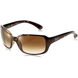 Ray-Ban RB4068- Gafas de sol para mujer, Polarizadas, Marrón