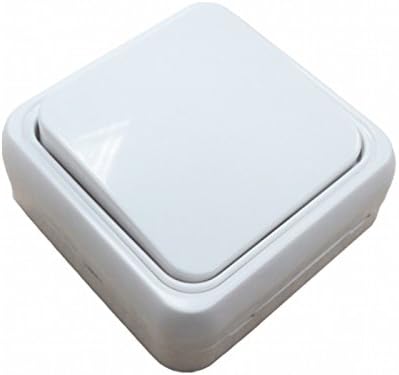 EDM 43160 Surface Switch Onsen Series, Multi-Colour, 6.5 x 6.5 cm