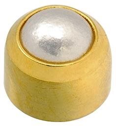 Caflon Pearl Cabachon - Gold