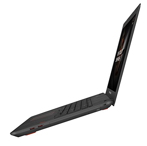 Asus ROG STRIX GL753VD-GC041T 43,9 cm (17,3 Zoll mattes Full-HD Display) Gaming Notebook (Intel Core i7-7700HQ, 8GB Arbeitsspeicher, 128GB SSD, 1TB HDD Festplatte, Nvidia GTX 1050 4GB VRAM, DVD Laufwerk, Win 10) schwarz - 7