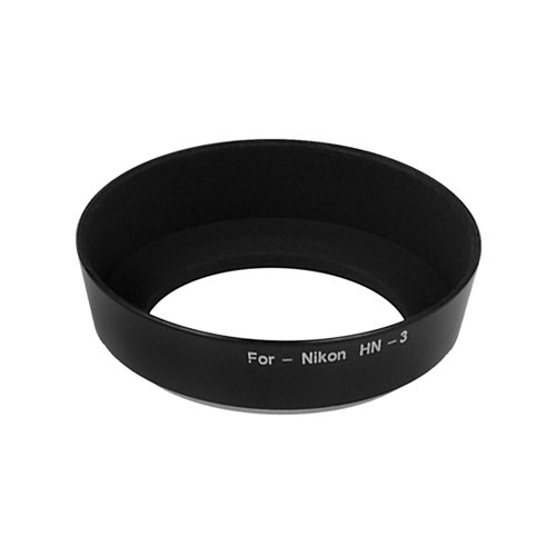 Fotodiox Pare-soleil pour Nikon 35mm f 1 4 AI-S 35mm f 2 35mm f 2 8 55mm f 2 8 3 5 Micro   35-80mm D-AF  remplace Nikon HN-3 