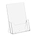 Produktbild 5 Stück DIN A4 Prospekthalter Hochformat transparent