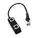 Produktbild WEIHAN RJ45 Splitter Adapter 1 Stecker auf 2 Buchse Buchse Adapter Schnittstelle Ethernet Kabel 8P8C Extender LAN Netzwerkstecker -
