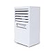 Produktbild GUORZOM Mini Desktop Fan Spray Luftbefeuchter Klimaanlage Portable Arctic Luftkühler Blattlose Lüfter Gerät Cool Soothing Wind, White