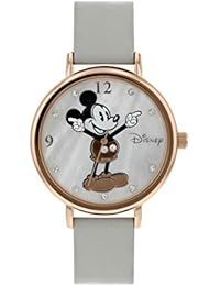 Disney Mickey Mouse DM809C - Reloj de Pulsera para Mujer, Color Oro Rosa