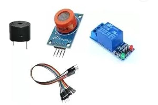 TESTIN ELECTRONICS MQ3 Alcohol Sensor with Relay Module and Buzzer