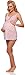 Be Mammy Maternity Nursing Top MMK 01 (White/Pink, XXL)