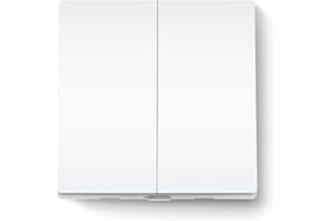 TP-Link Tapo S220 | Inteligentny bezprzewodowy przełącznik dwubiegunowy | Zasilanie bateryjne | Łatwa instalacja | Automatyzacja przez Tapo Smart Actions