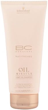 Shwarzkopf Bc Oil Miracle Light Oil Shampoo 200mililitres