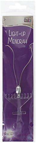 Light up Hanukkah Jewellery, Menorah Decorative Necklace
