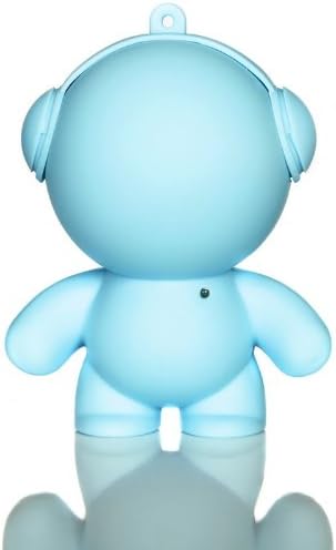 Baby Blue Music Monster Robot Speaker - For iPod / iPad / Tablet / MP3 &amp; MP4 Player / Laptop / Desktop PC