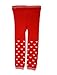 Baby and Toddler Wooly leggings by Dotty Fish girls Red I Love Mama - 90 cm/12-24 months