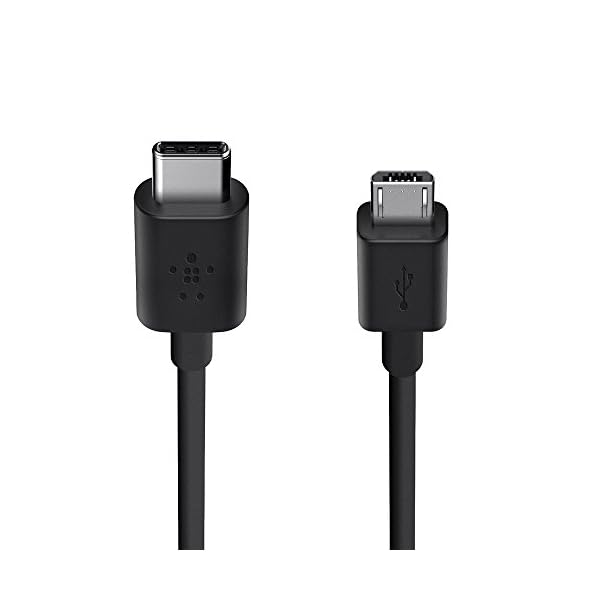 Belkin F2CU033bt06-BLK - Cable de Micro-USB a USB-C de Carga y sincronización (para Smartphones y tabletas, 1.8 m, Compatible con Samsung Galaxy S8/S8+) Negro - Imagen 5
